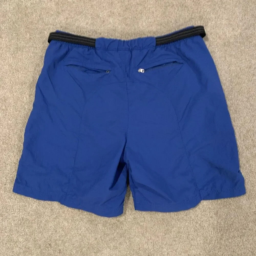 LL Bean Swim Trunks Mens XL Blue Classic Nylon Baggies Shorts 8